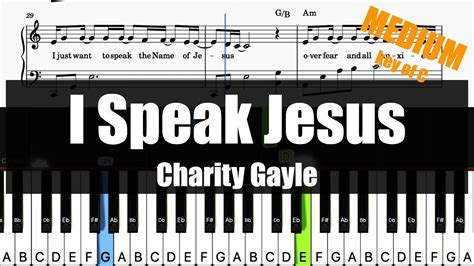 i speak jesus chords charity gayle|I Speak Jesus Chords PDF (Charity Gayle / Steven Musso).
